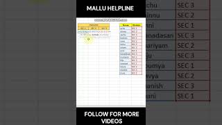 How to Filter Data in Excel Using Formulas excel exceltips excelformula exceltutorial [upl. by Amund]