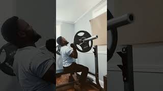 Overhead press 135 Lbs 10 times [upl. by Tertias]