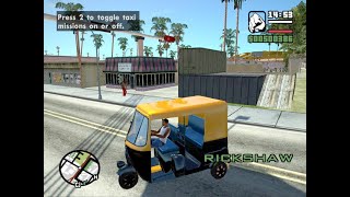 Gta San Andreas Pakistani Auto Rickshaw Mod [upl. by Stevie906]