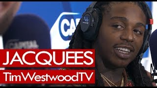 Jacquees on 4275 Que Mix new music fashion line touring  Westwood [upl. by Wilber]