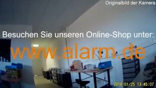 Kleine WLAN Überwachungskamera mit Nachtsicht  Bedienung und Test [upl. by Tav]