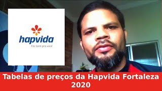 Todas as Tabelas de preços da Hapvida Saúde Fortaleza  2020 [upl. by Tomasine477]