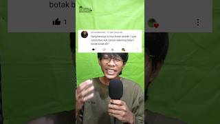 BOTAK SPECIAL 1 JUTA SUBSCRIBER [upl. by Allimak546]