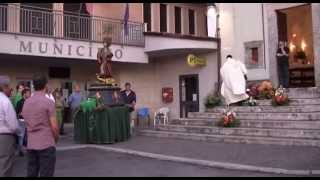 Maurizio Scafi quot Santopadre FR 2013 Festa San Rocco quot [upl. by Suravart]