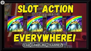 4 POT BONUSES amp LOADS OF SLOT FEATURES [upl. by Reywas]