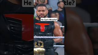 You cant Wrestle Chants on Tonga Loa wwe wwesmackdown wrestling [upl. by Atreb578]