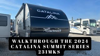 Walkthrough the 2024 Coachmen Catalina summit series 231MKS [upl. by Adham]