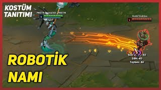 Robotik Nami Kostüm Tanıtımı LoL PBE [upl. by Enirehtac]