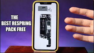 The BEST FREE Respring Animation for iOS 14 [upl. by Ahsenrad]