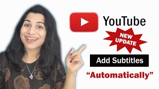 Add Subtitles with Auto Sync  YouTube NEW UPDATE 2021  Reach to More Audience  Get More Views [upl. by Goldarina]