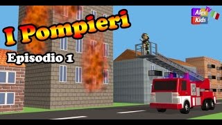 I Pompieri  Episodio 1  AlexKidsTV [upl. by Nwahsiek]