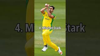 Top 10 Australian Bowlers of all Time shorts bowling cricket Mitchell stark [upl. by Anesuza805]