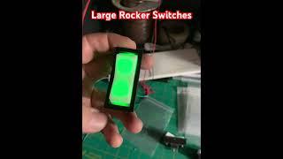 Rocker Switches with Flashing Green Lights Even I was surprised rockerswitch leds starwars [upl. by Geldens]