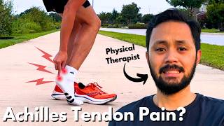 Fix Achilles Tendinitis with 3 Exercises from a Physical Therapist [upl. by Scheider821]