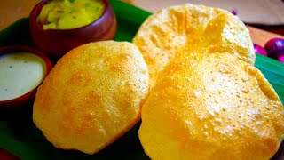 உப்பலான பூரி செய்வது எப்படி  Poori Recipe in tamil  Puri in tamil  Fluffy Poori in Tamil [upl. by Petronilla]