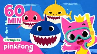 3D Bebê Tubarão SEM FIM  Baby Shark   Completo  Pinkfong Bebê Tubarão Canções para Crianças [upl. by Ninel406]