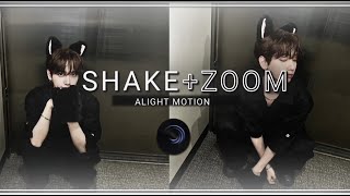 Alight motionShake  zoom TutorialHeeseungs Ramen [upl. by Aliahs]