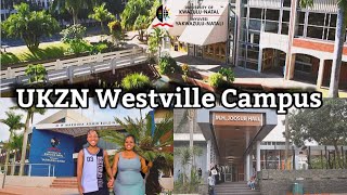 VLOG UKZN WESTVILLE CAMPUS TOUR  first year student guide P2South African Couple [upl. by Ajnek]