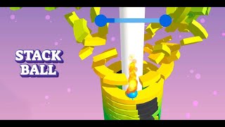 Drop Stack Ball game Rbiswas Gaming live [upl. by Eerolam]