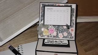 AnleitungTutorial Tischkalender 🙂 [upl. by Volin219]