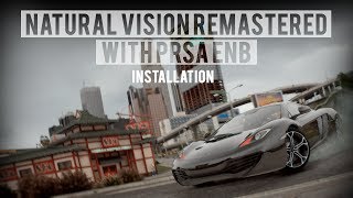 GTA 5  NaturalVision ✪ Remastered with PRSA ENB Installation Tutorial Class  Tutorial Video [upl. by Hoo]