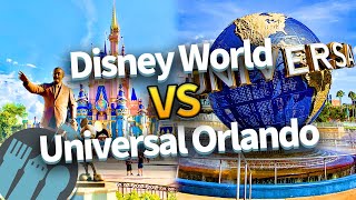 Disney World vs Universal Orlando [upl. by Reyam]