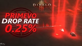 É IMPOSSÍVEL DROPAR ITEM PRIMEVO NO DIABLO 025 de drop obrigado blizzard [upl. by Magdalene]