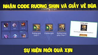 Liên Quân  Nhận Code Rương Skin Và Giấy Vẽ Bùa Từ Sự Kiện Mới Đại Chiến Maxcool [upl. by Ttegirb184]