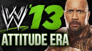 WWE 13 The Game  Attitude Era Lives On Story Mode [upl. by Nnaarat791]