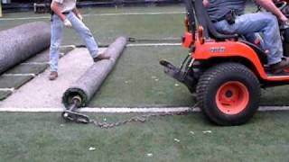 synthetic turf removal [upl. by Hadden]