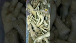 Fried Chicken Feet ChickenFeet newrecipe filipinofood lutongpinoy shortvideo shortviralvideo [upl. by Ali999]