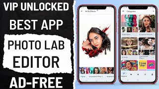 Best Free Photolab Picture Editor App for Android [upl. by Ylloj]