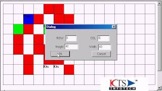 VC GUI Tutorials using MFC Windows Programming MFC Windows  Matrix Grid Part 0 [upl. by Coward420]