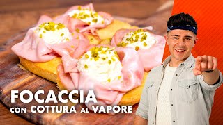 Focaccia con cottura al vapore [upl. by Medwin]