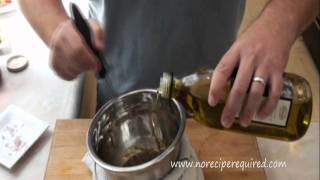 Balsamic Vinaigrette Recipe  Salads by NoRecipeRequired [upl. by Lussi719]