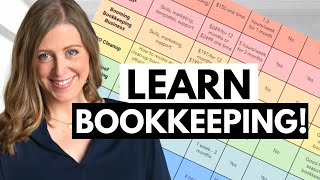 10 ways to LEARN bookkeeping classes and certifications free chart [upl. by Idel127]