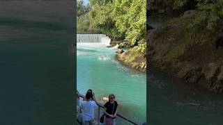 🇹🇷Manavgat Waterfall in Antalya  Türkiye [upl. by Resneps]