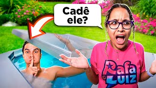 CONSTRUÍ UM QUARTO SECRETO DENTRO DA PISCINA PARA FUGIR DA MINHA NAMORADA [upl. by Maurine229]