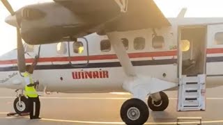 Shortest Runway😲 Cockpit View of Winair Flight from SXM to EIS DHC6 Twin Otter [upl. by Harad]