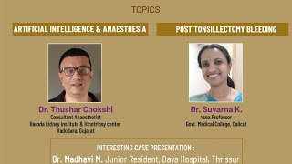 ISA THRISSUR CITY BRANCH  ARTIFICIAL INTELLIGENCE amp ANAESTHESIA [upl. by Spratt]