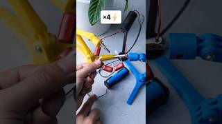 Add Capacitor get HighVoltage ⚡️⚡️⚡️🤯 how to get high voltage [upl. by Cecilia]