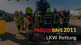 rescueDAYS 2011  Deggendorf  LKWRettung [upl. by Eartnoed850]