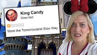 I Let Internet Strangers Plan My Disney World Day Magic Kingdom  Best amp Worst Yelp TripAdvisor [upl. by Hulen]