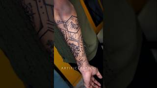 Follow artificetattoostudio for more [upl. by Idolem]