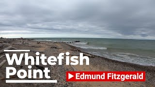 Whitefish Point 17 miles from the Wreck of the Edmund Fitzgerald [upl. by Yetnom121]