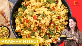 Paneer Bhurji  Dhaba Style Paneer Burji  Jain Recipe  Chef Amrita Raichand [upl. by Azzil]