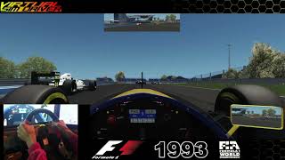 Assetto Corsa F1 1993 Jerez  España  Virtual Sim Driver [upl. by Oona]