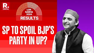 UP Election Results BJP In Trouble SP Surges In Early Trends  Lok Sabha Election Results LIVE [upl. by Leihcar]