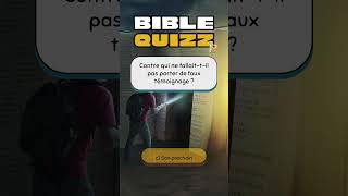 QUIZ BIBLIQUE SUR DEUTERONOME libraccessacademy quiz etudierlabible [upl. by Adihsaar20]