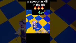 Speedrun kill in da pit 🔥🔥fortnite [upl. by Sabian]